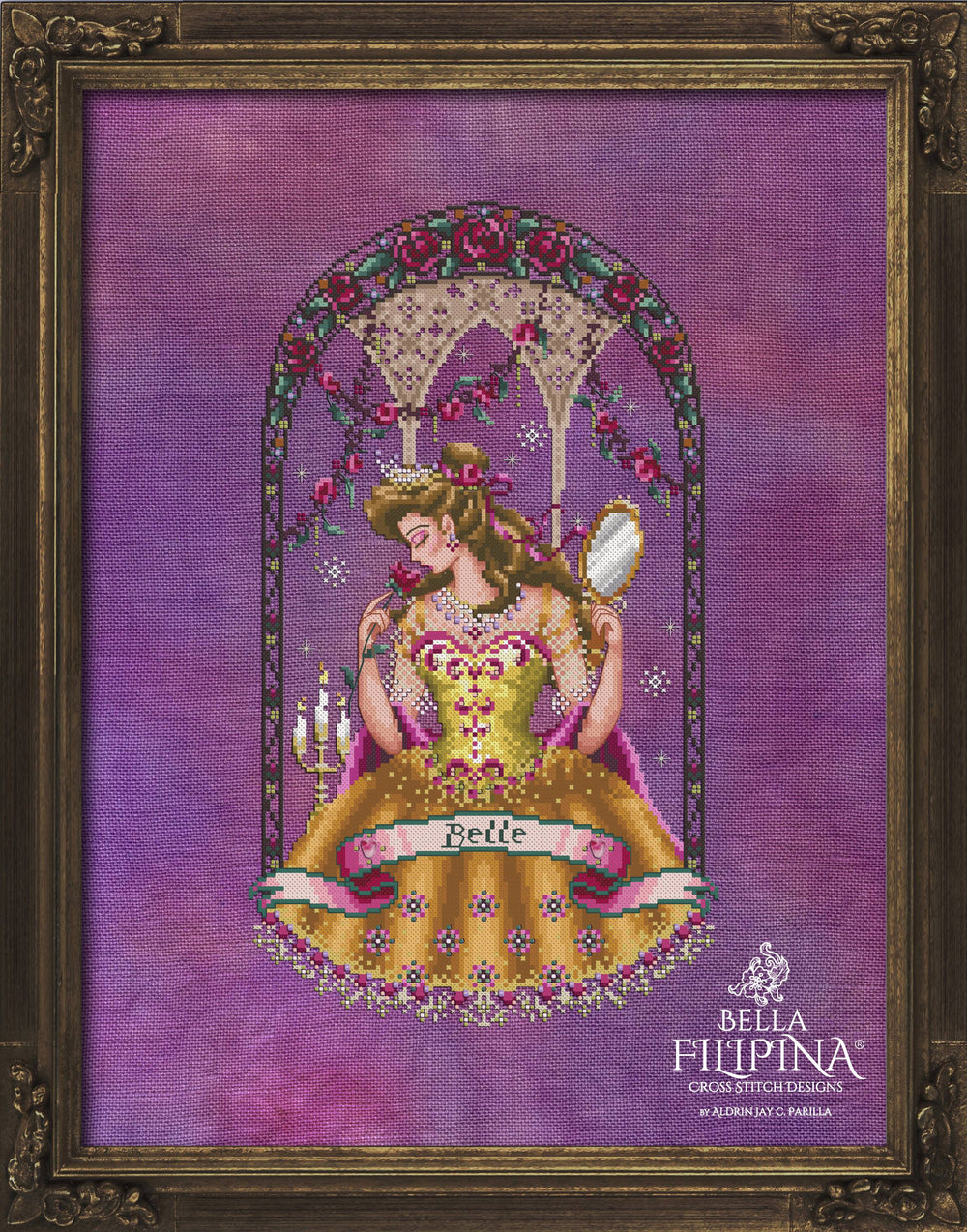 The Enchanted Rose Chart and Embellishment Kit Preorder