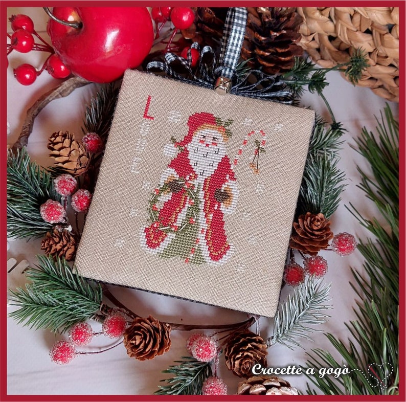 Babbo natale- 12 Christmas Vintage Series by Crocette a gogo