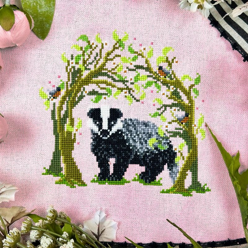 Badger in the Burrow - The Stitch Crypt - Preorder - BeStitchMe