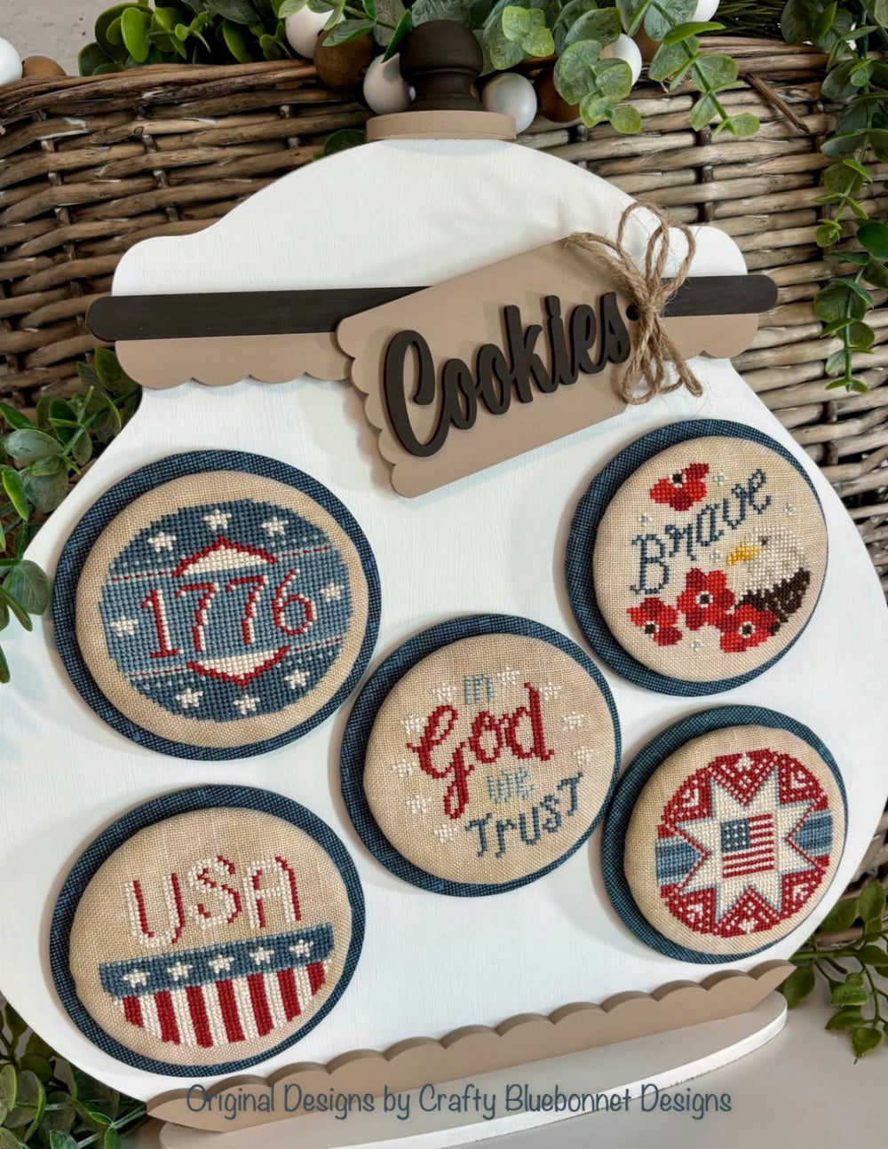 Baked Fresh: Patriotic Cookies - Crafty Bluebonnet Designs - Preorder - BeStitchMe