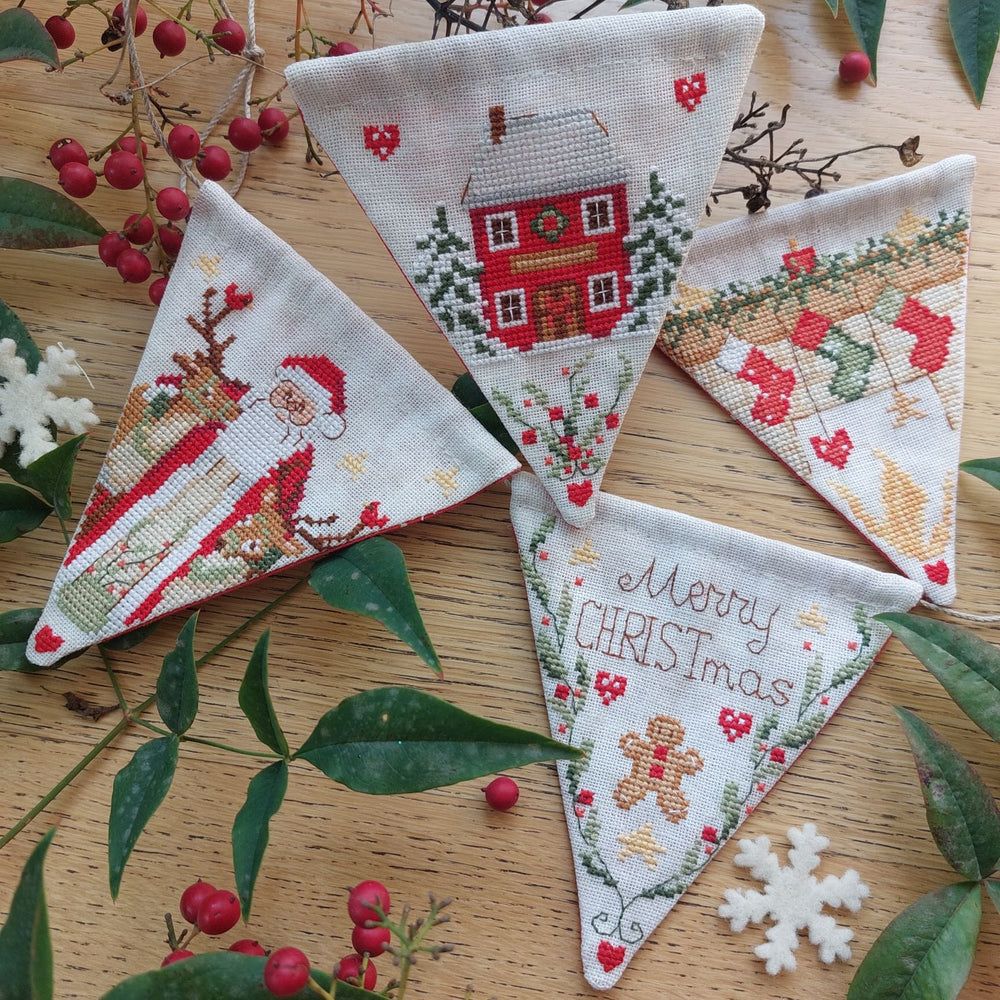 Bandierine Merry Christmas by Serenita di campagna