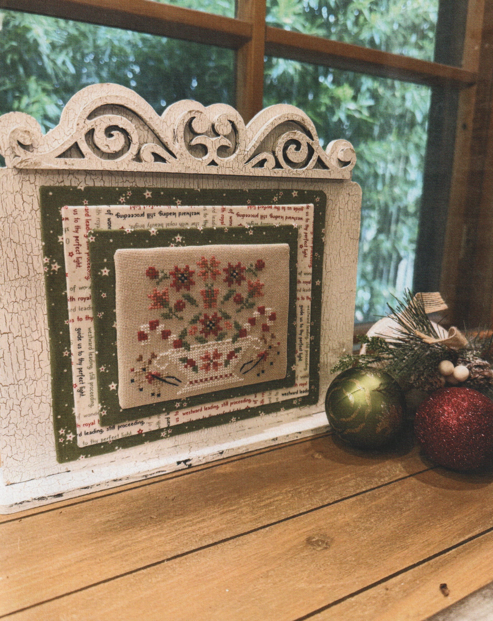 Baskets of Blooms Christmas by Anabella's