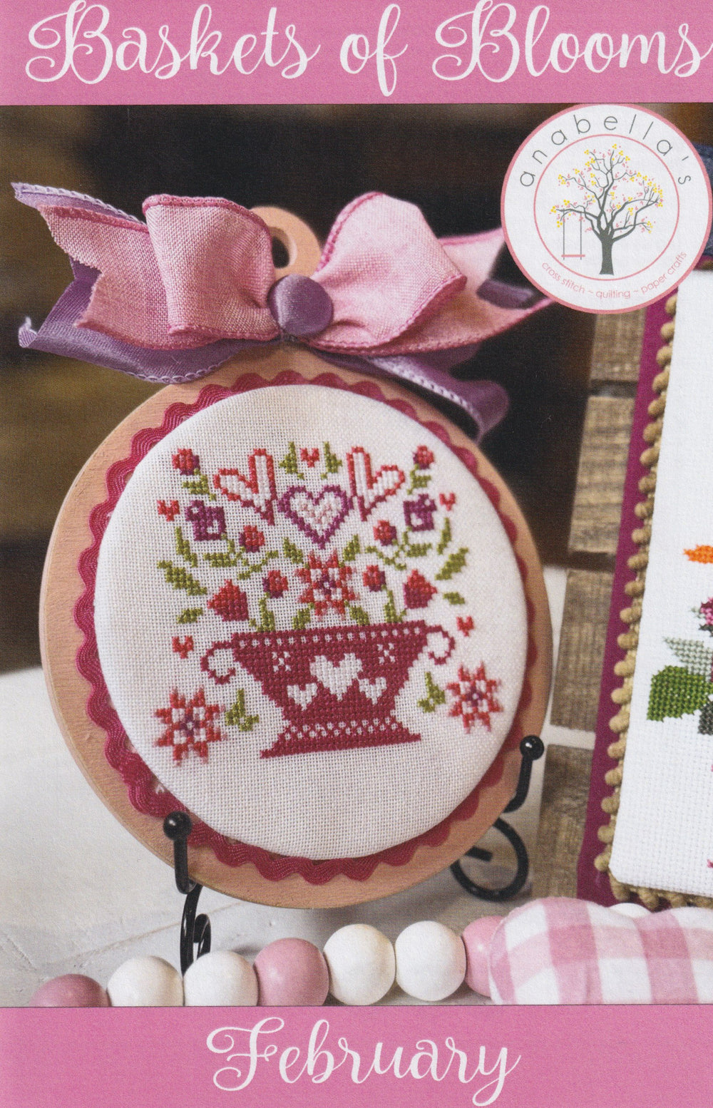 Baskets of Blooms February by Anabella's