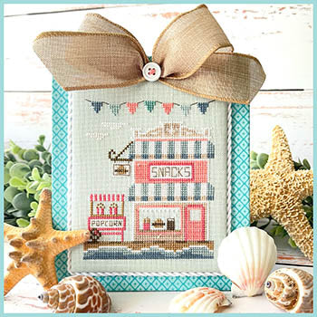 Beach Boardwalk "Snack Shop" by Country Cottage Needleworks