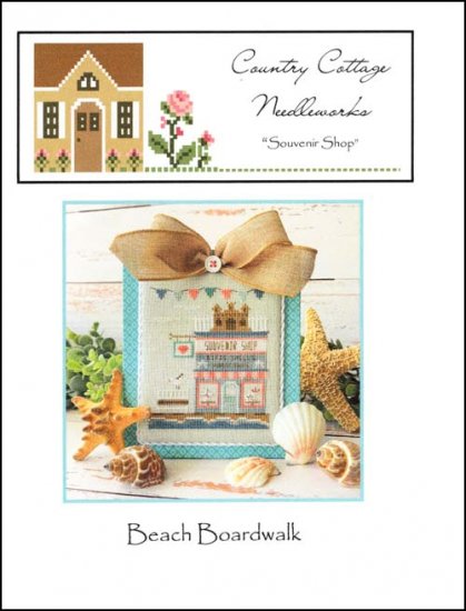 Beach Boardwalk "Souvenir Shop" by Country Cottage Needleworks
