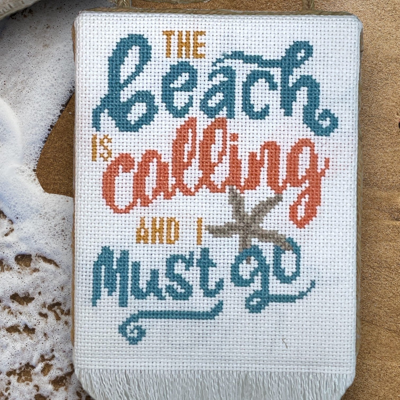 Beach is Calling by Barefoot Needleart