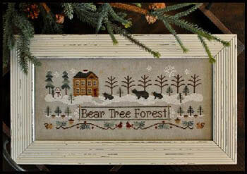 Bear Tree Forest by Little House Needleworks