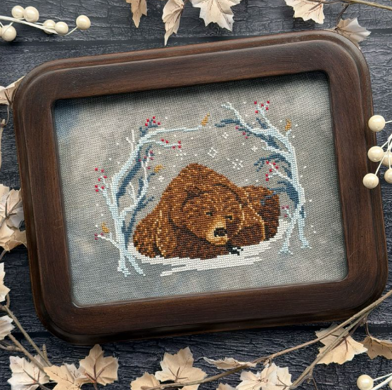 Bear in the Den by The Stitch Crypt - Preorder