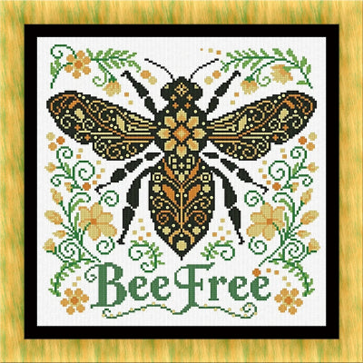 Bee Free by Alessandra Adelaide Needleworks