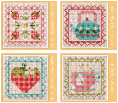 Bee in My Bonnet Stitch Cards Set M by It's Sew Emma