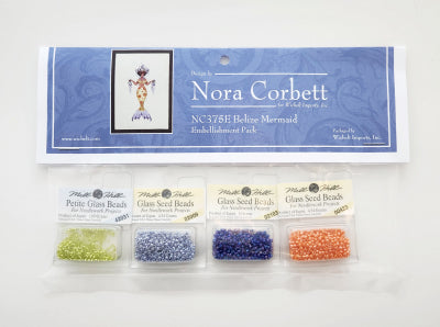 Belize Mermaid Embellishment Pack by Nora Corbett