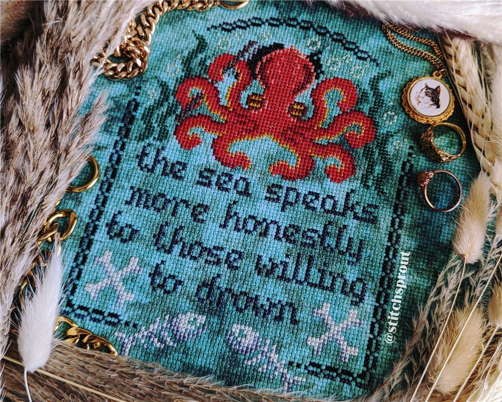 Below the Waves by StitchSprout Cross Stitch