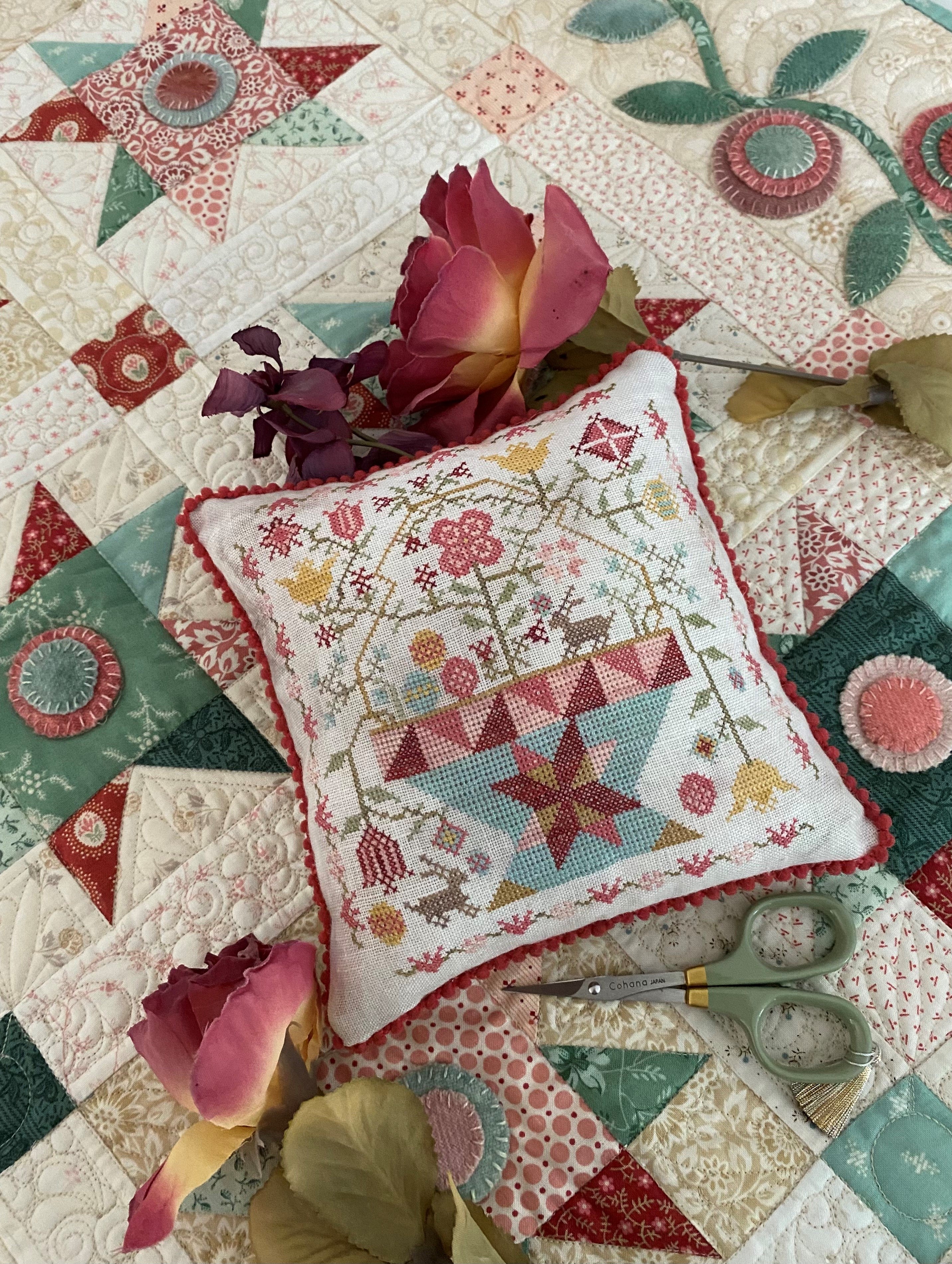 Betsy’s Easter Basket  by Pansy Patch Quilts and Stitchery
