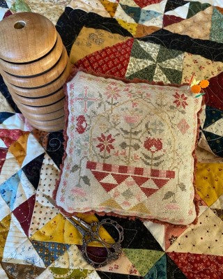 Betsy's Winter Basket by Pansy Patch Quilts and Stitchery