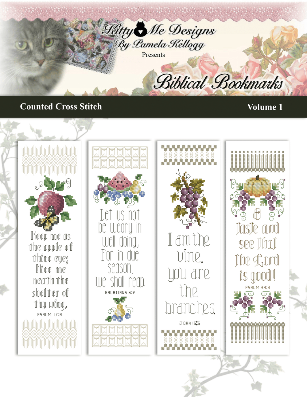 Biblical Bookmarks Volume 1 by Kitty and Me Designs