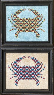 Big Bad Bargello Crab by Samplers Revisited