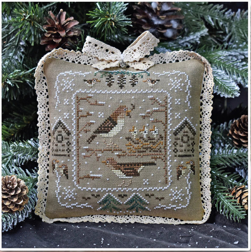 Birds in Winter  by Stitchy Princess