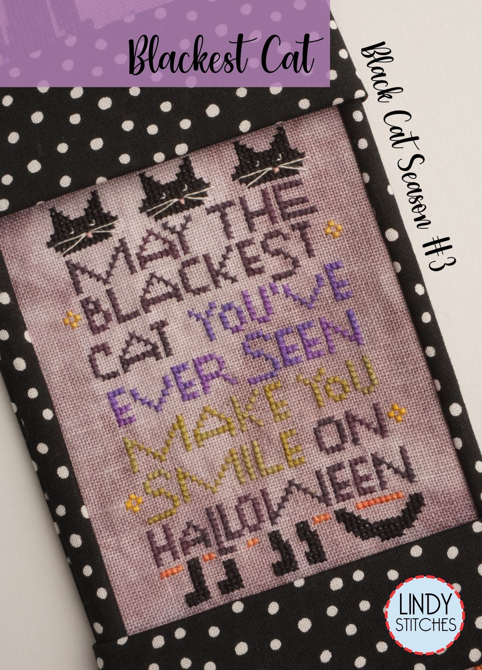 Blackest Cat Black Cat Season Series 3 by Lindy Stitches