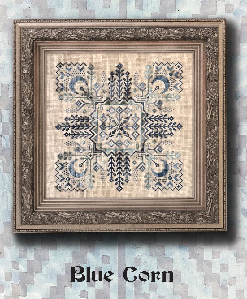 Blue Corn by Ink Circles