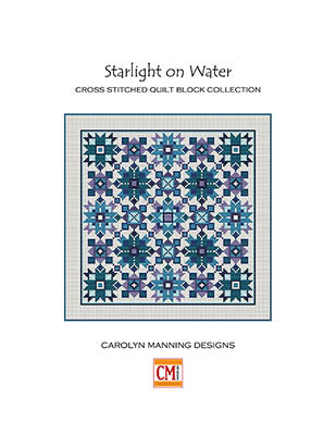 Blue-Flower a Day Collection by Carolyn Manning Designs
