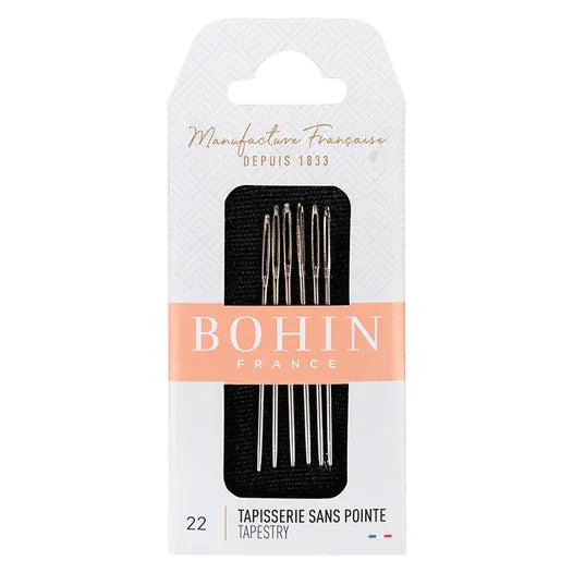 Bohin Needles Tapestry Size 22