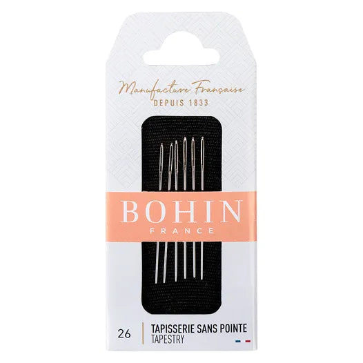 Bohin Needles Tapestry Size 26