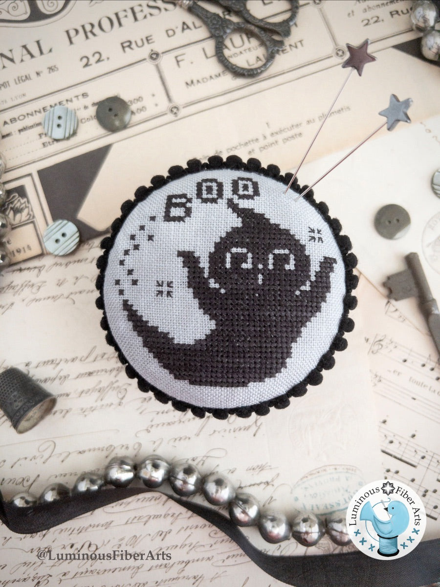 Boo Pin Drum by Luminous Fiber Arts
