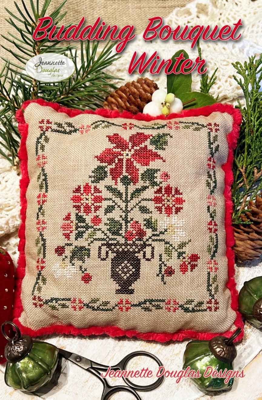 Budding Bouquet #2 Winter by Jeannette Douglas Designs