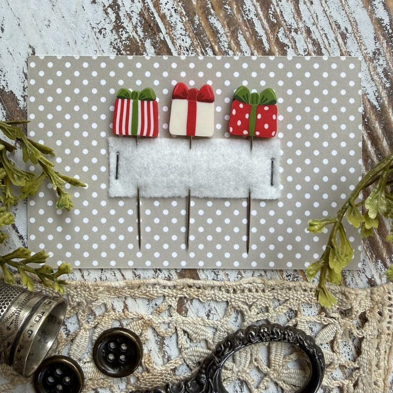 Christmas Gifts Pin Set by PuntiniPuntini - Preorder