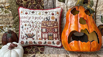 Candy Apple House by Pansy Patch Quilts and Stitchery