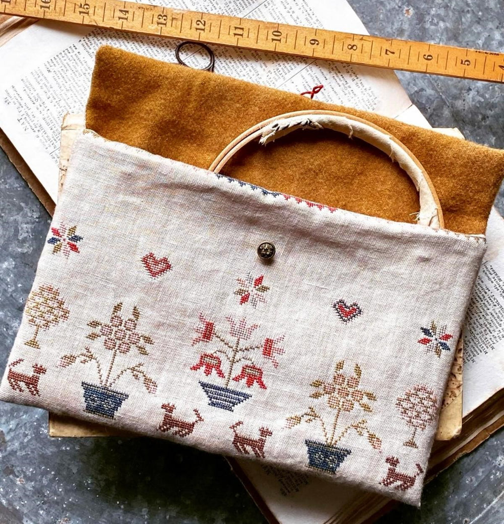 Caroline's Sampler Sewing Bag by Stacy Nash Designs