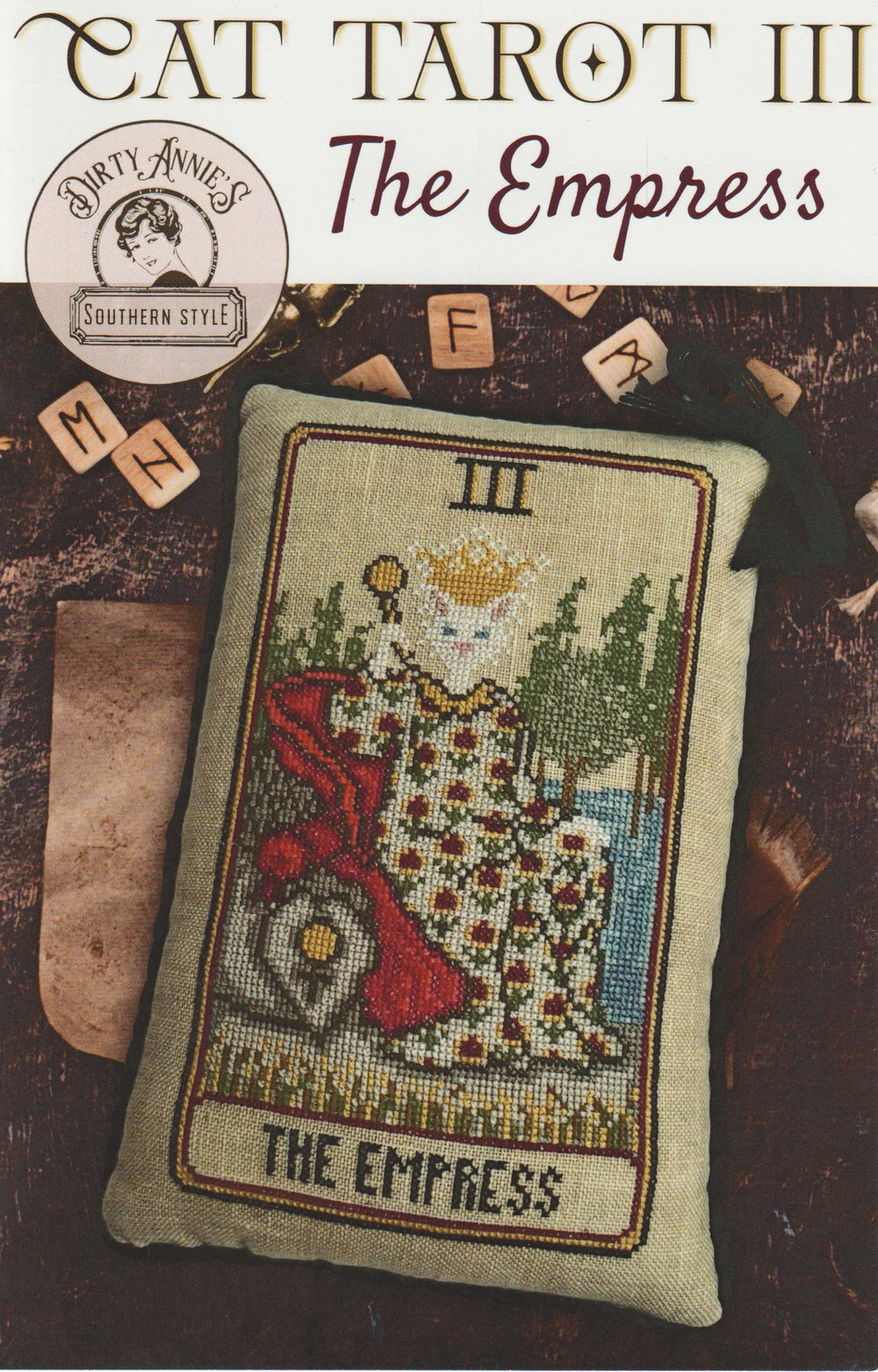 Cat Tarot III The Empress by Dirty Annie's