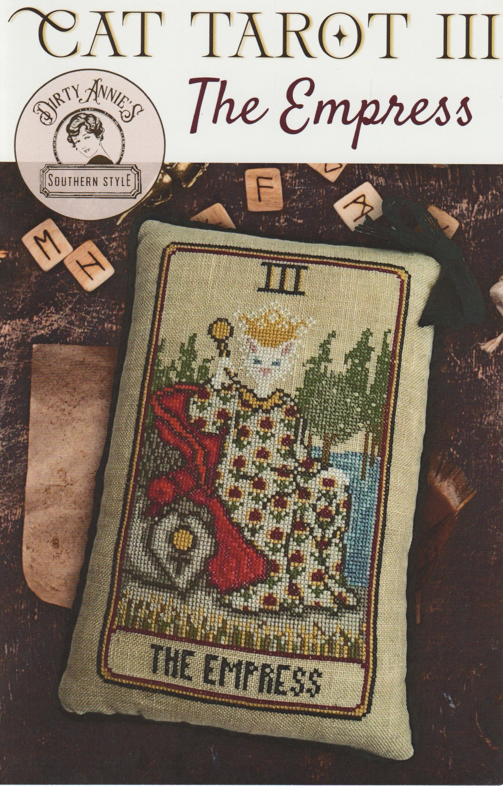 Cat Tarot III The Empress by Dirty Annie's