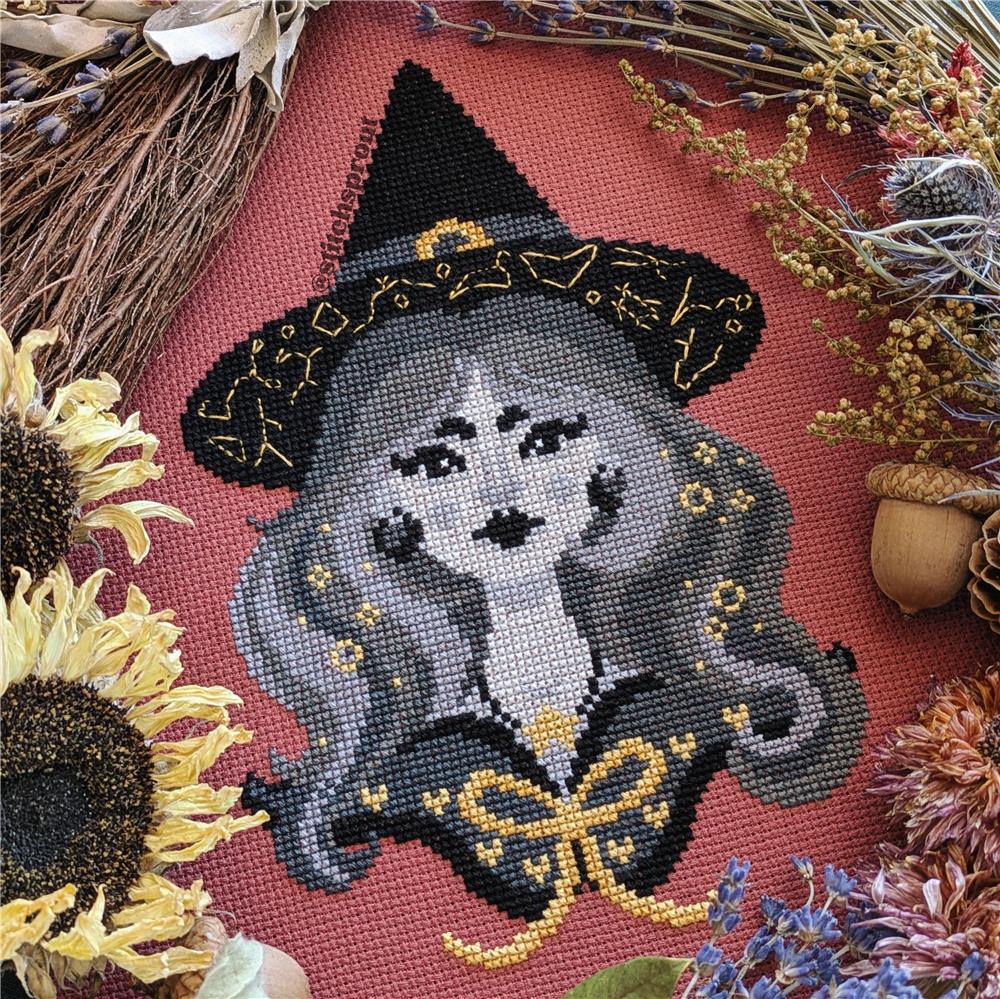 Celestial Witch by StitchSprout Cross Stitch