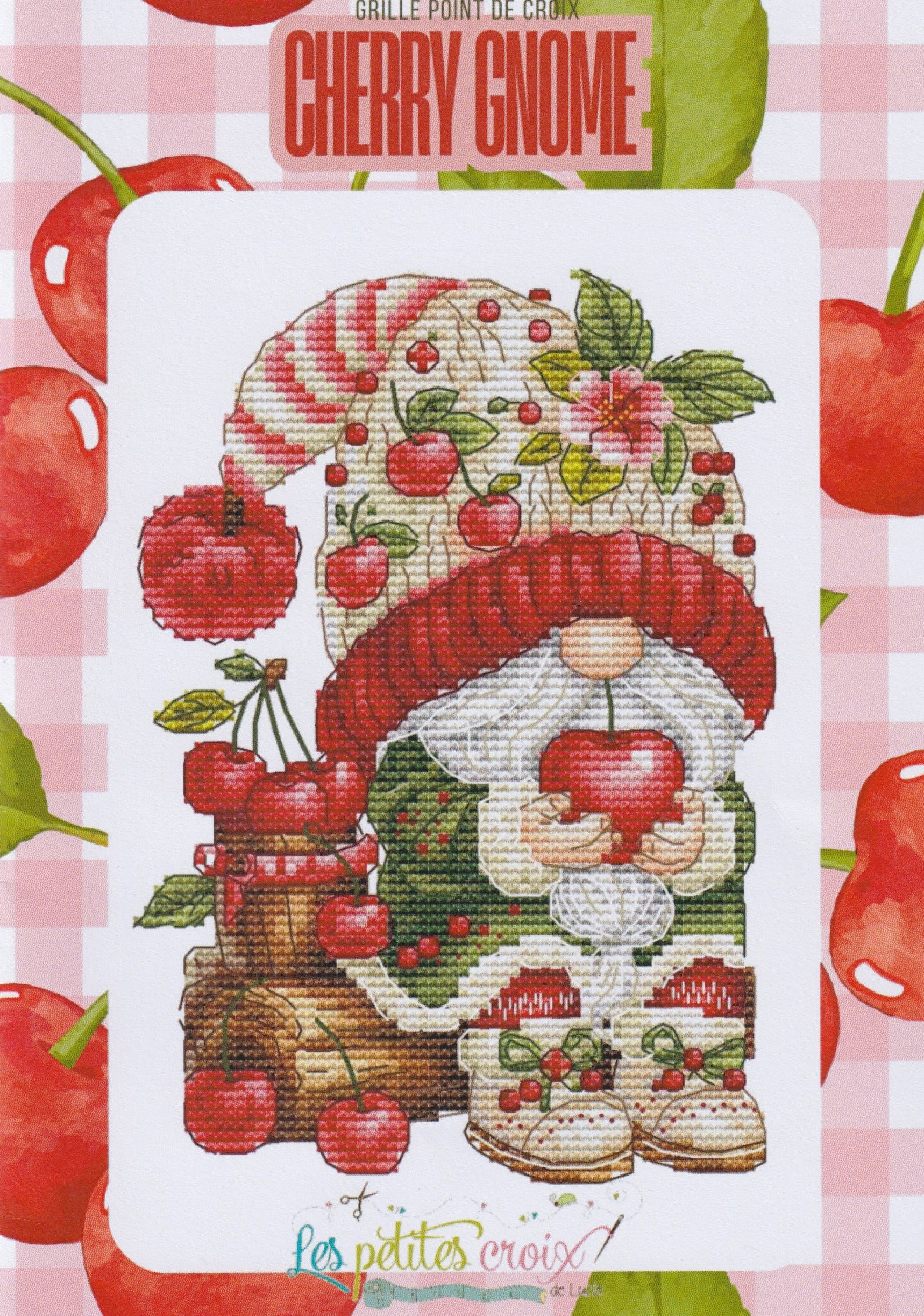 Cherry Gnome by Les petites croix de Lucie