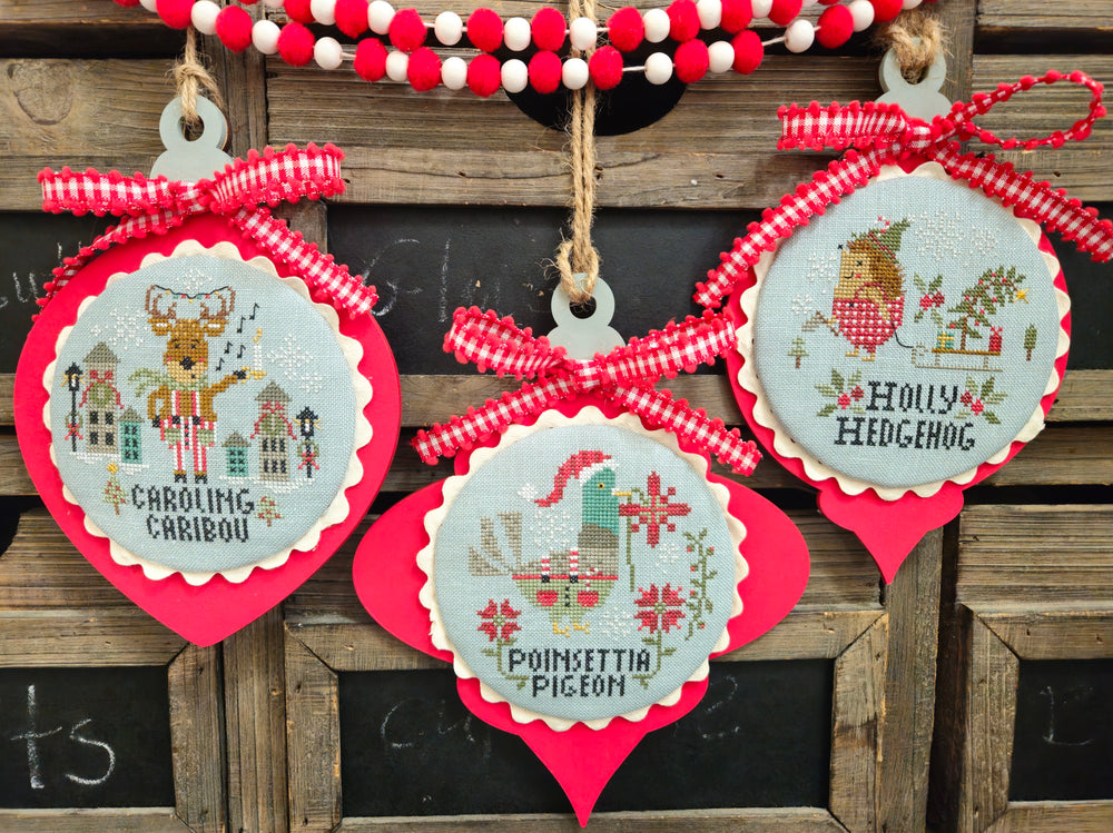 Christmas Animals in Pants by Quaint Rose Needlearts