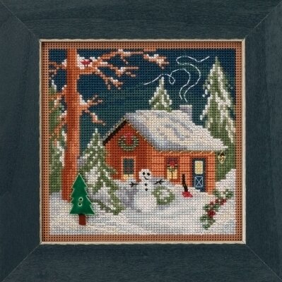 Christmas Cabin by Mill Hill