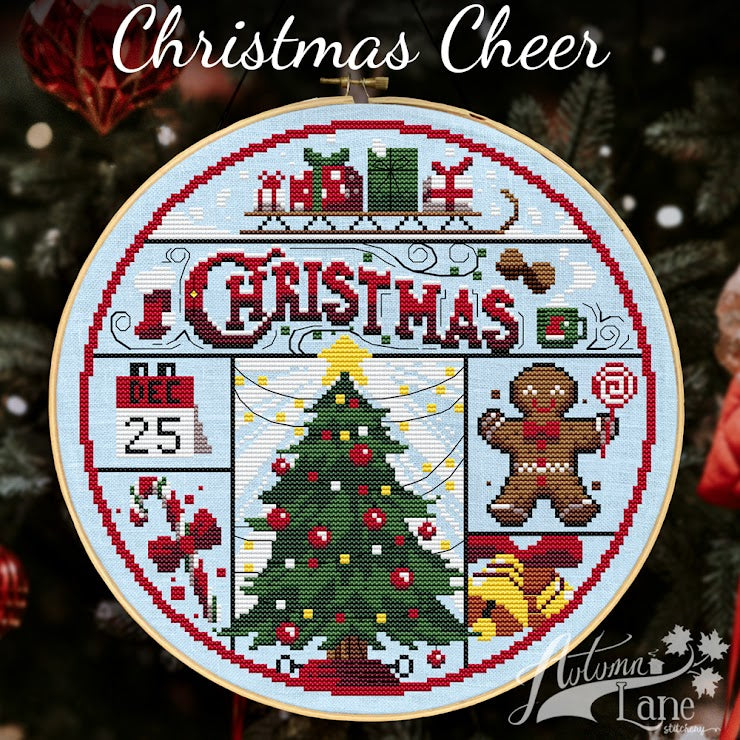 Christmas Cheer by Autumn Lane Stitchery