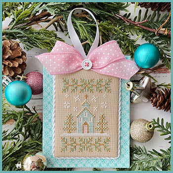 Christmas Church Pastel Collection by Country Cottage Needleworks
