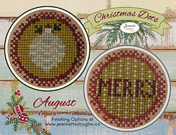 Christmas Dots August  by Jeanette Douglas Designs