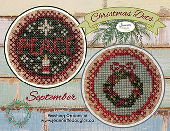 Christmas Dots September by Jeanette Douglas Designs