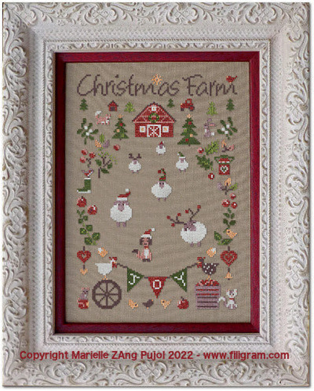 Christmas Farm by Filigram