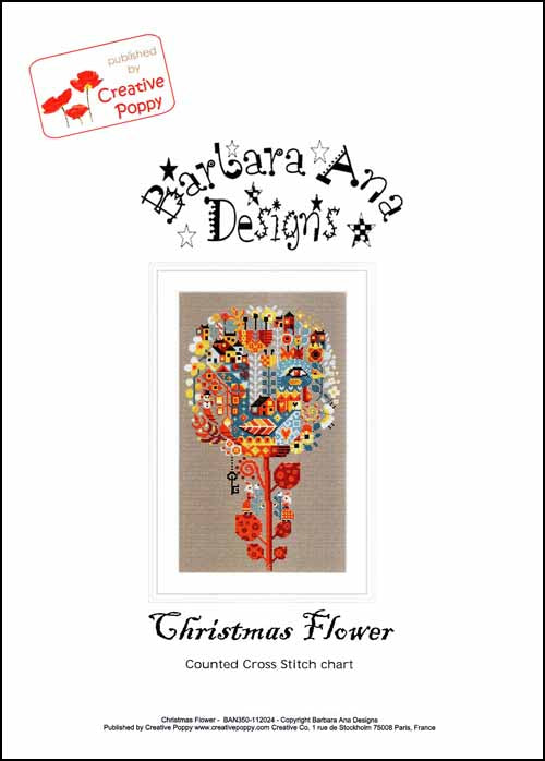 Christmas Flower by Barbara Ana Designs