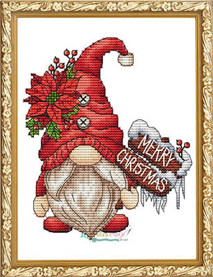 Christmas Gnome 2023 by Les Petites Croix