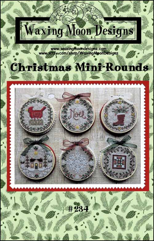 Christmas Mini Rounds by Waxing Moon Designs