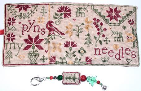 Christmas Quaker Thread Wallet Kit - Praiseworthy Stitches - Preorder - BeStitchMe
