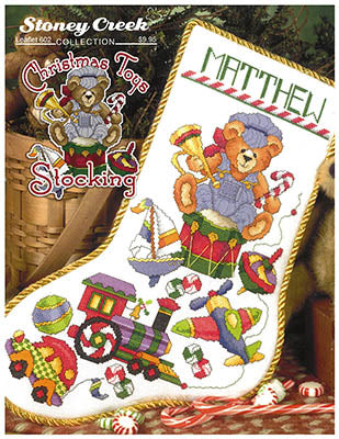 Christmas Toys Stocking by Stoney Creek
