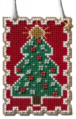 Christmas Tree- Holiday Stamps by Mill Hill