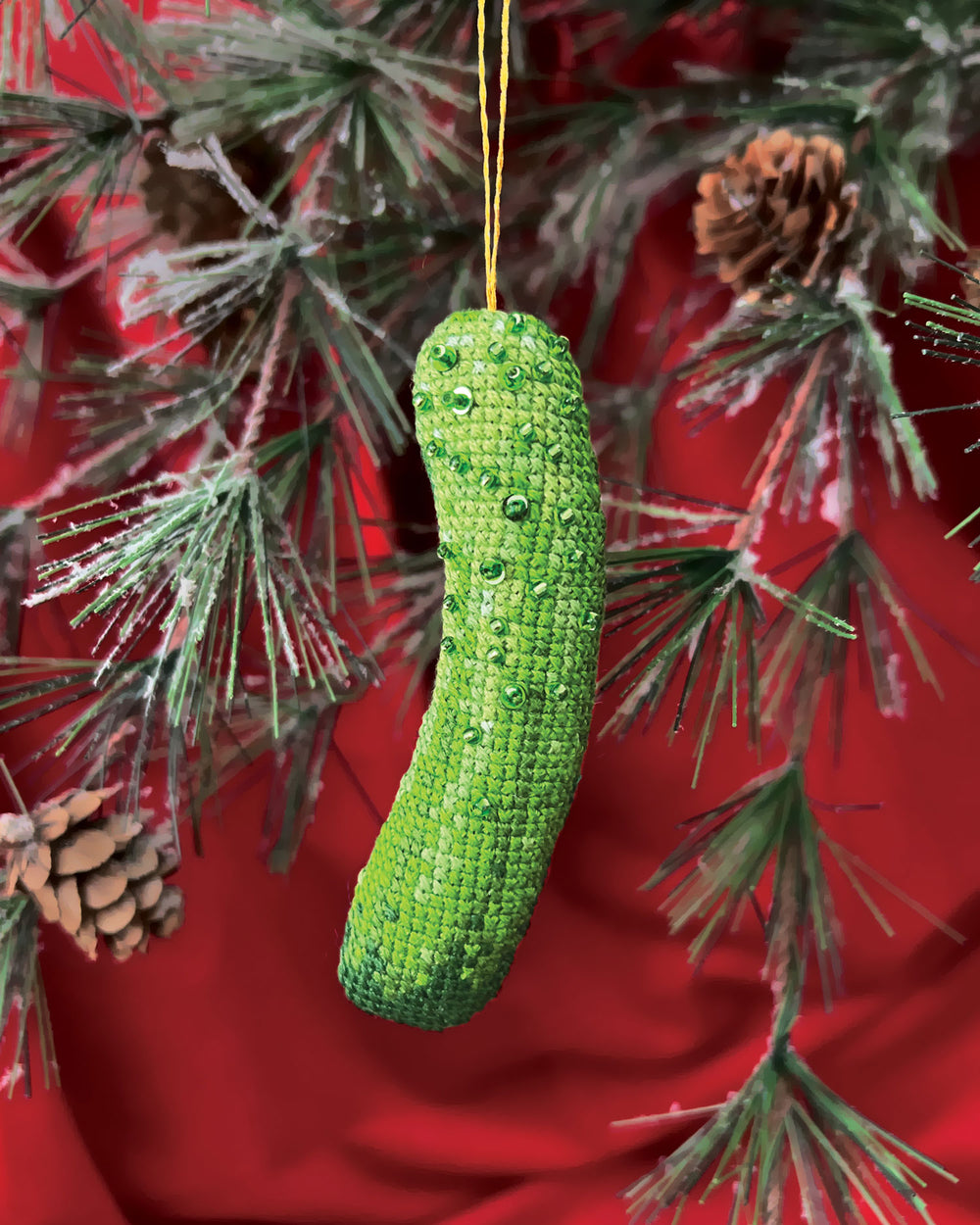 Christmas Pickle - partial kit - Satsuma Street - Preorder - BeStitchMe