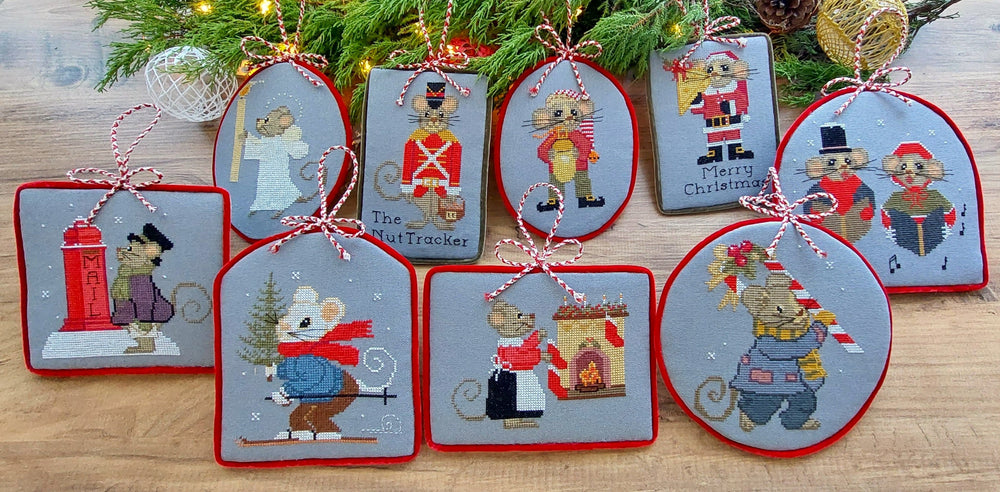 Christmice Ornaments 2023 by Twin Peak Primitives
